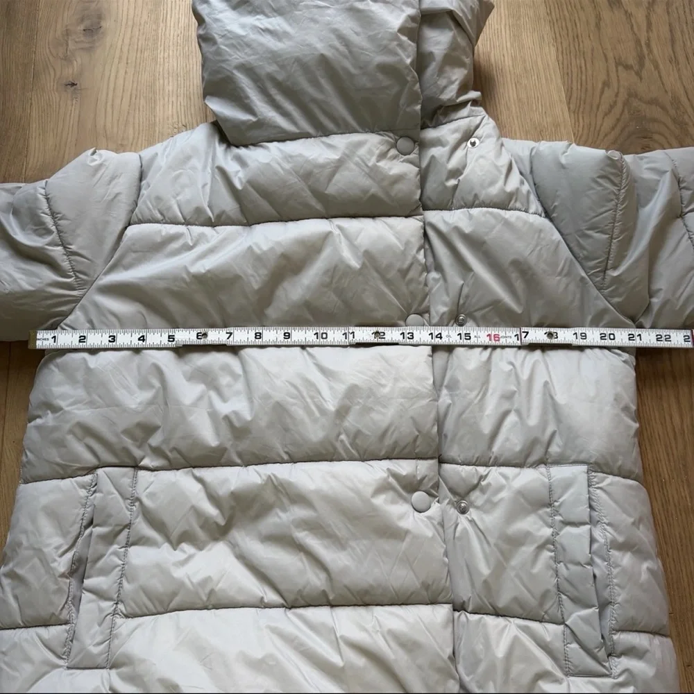 Banana Republic Women’s XXS Short Funnel Neck Duvet Puffer Jacket Coat Cozy